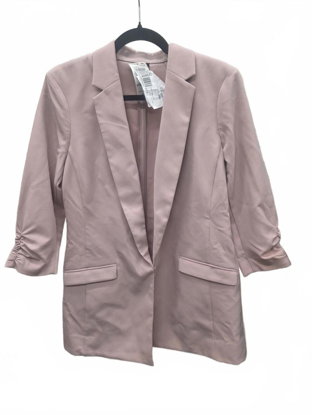I.N.C. INTERNATIONAL CONCEPTS 34-SLEEVE BLAZER, PALE MAUVE M - Picture 2 of 5